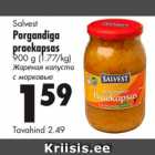 Salvest
Porgandiga
praekapsas