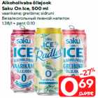 Allahindlus - Alkoholivaba õllejook
Saku On Ice, 500 ml

