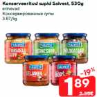 Allahindlus - Konserveeritud supid Salvest, 530g

