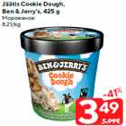 Jäätis Cookie Dough,
Ben & Jerry’s, 425 g
