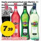 Itaalia aromatiseeritud vein Martini