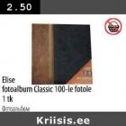 Elise fotoalbum Classic 100-le fotole 