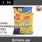 Estrella kartulikrõpsude kombopakk 260 g