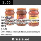Соус с зеленым и красным перцем, с острым перцем
или с ананасом