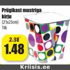 Prügikast mustriga
kirju