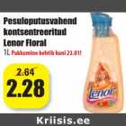 Pesuloputusvahend
kontsentreeritud
Lenor Floral
1L 