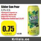 Allahindlus - Siider Sun Pear
4,5%, 0,5L