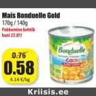 Allahindlus - Mais Bonduelle Gold
170g / 140g