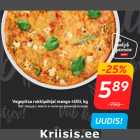 Vegepitsa rukkipõhjal mango-tšilli, kg