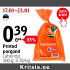 Allahindlus - Pestud porgand