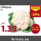 Lillkapsas
kg