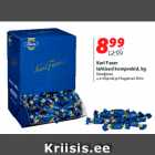 Allahindlus - Karl Fazer
lahtised kompvekid, kg