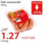 Allahindlus - Valla suitsusardell 500 g