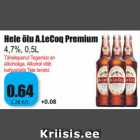 Hele õlu A.LeCoq Premium