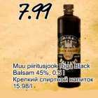 Muu piiritusjook Riga Black Balsam 