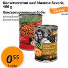 Allahindlus - Konserveeritud oad Maxima Favorit, 400 g