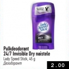 Allahindlus - Pulkdeodorant 24/7 Invisible Dry naistele