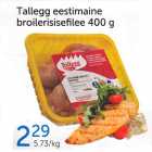 Tallegg eestimaine broilerisisefilee 400 g 