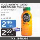 Allahindlus - ROYAL BERRY ASTELPAJU ENERGIAJOOK 330 ml