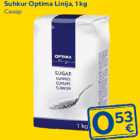 Allahindlus - Suhkur Optima Linija, 1 kg
