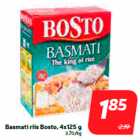Basmati riis Bosto