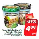 Vegan jäätis Ben&Jerry's,
500 ml / 395-406 g
