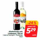 Alkoholivaba vein
Lindemans, 750 ml