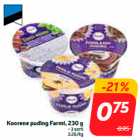 Koorene puding Farmi, 230 g