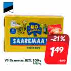 Või Saaremaa, 82%, 200 g