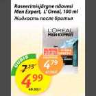 Raseerimisjärgne näovesi Men Expert, L"Oreal,100ml
