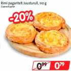 Rimi pagaritelt Juusturull, 110 g