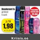 Deodorant Fa