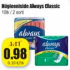 Hügieeniside Always Classic