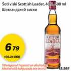 Allahindlus - Šoti viski Scottish Leader