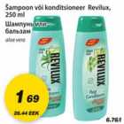 Allahindlus - Šampoon või konditsuoneer Revilux