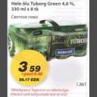Hele õlu Tuborg Green