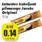 Allahindlus - Lahustuv kohvijook piimasegu Jacobs Original