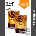 Jahvatatud kohv Paulig Classic, 500 g