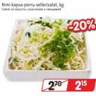 Магазин:Hüper Rimi,Скидка:Салат
из
капусты,
лука-порея
и
сельдерея