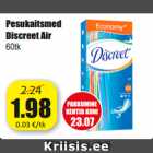 Allahindlus - Pesukaitsmed
Discreet Air
60tk
