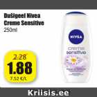 Allahindlus - Dušigeel Nivea
Creme Sensitive
250ml
