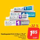 Allahindlus - Hambapasta R.O.C.S Uno 1, 74 g**
