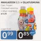 MAHLAJOOK 0,3 L + ÜLLATUSMUNA