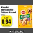 Витаминное печенье для собак Pedigree Biscrock 200 г