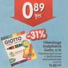 Fiiberotsaga tindipliiatsid Giotto