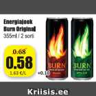 Allahindlus - Energiajook Burn Original