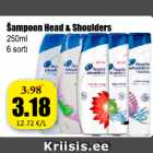 Allahindlus - Šampoon Head & Shoulders 