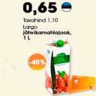 Largo jõhvikamahlajook,1l