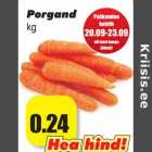 Allahindlus - Porgand
kg
