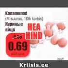 Куриные яйца